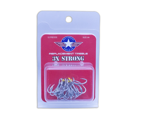 Battlestar replacement treble hooks