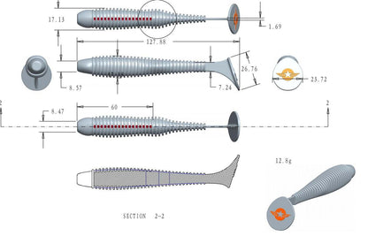 Battlestar Rib Baits