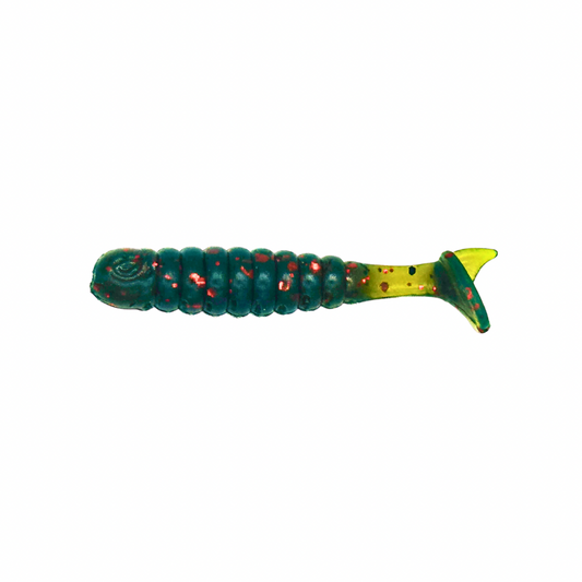 Jhay L Baits805 2inch + Straight Shank Worm Hook (good all around perch bundle)