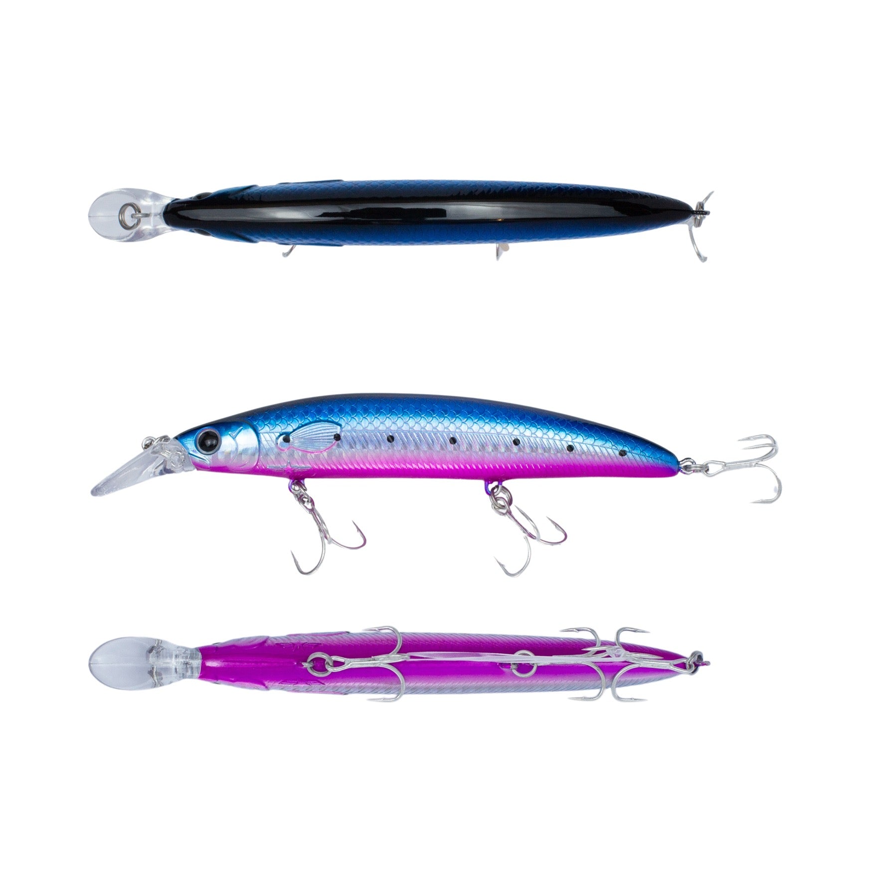 caribbean shore fishing lures Battlestar 115 Saltwater Jerkbait, Glow Pink Stardine
